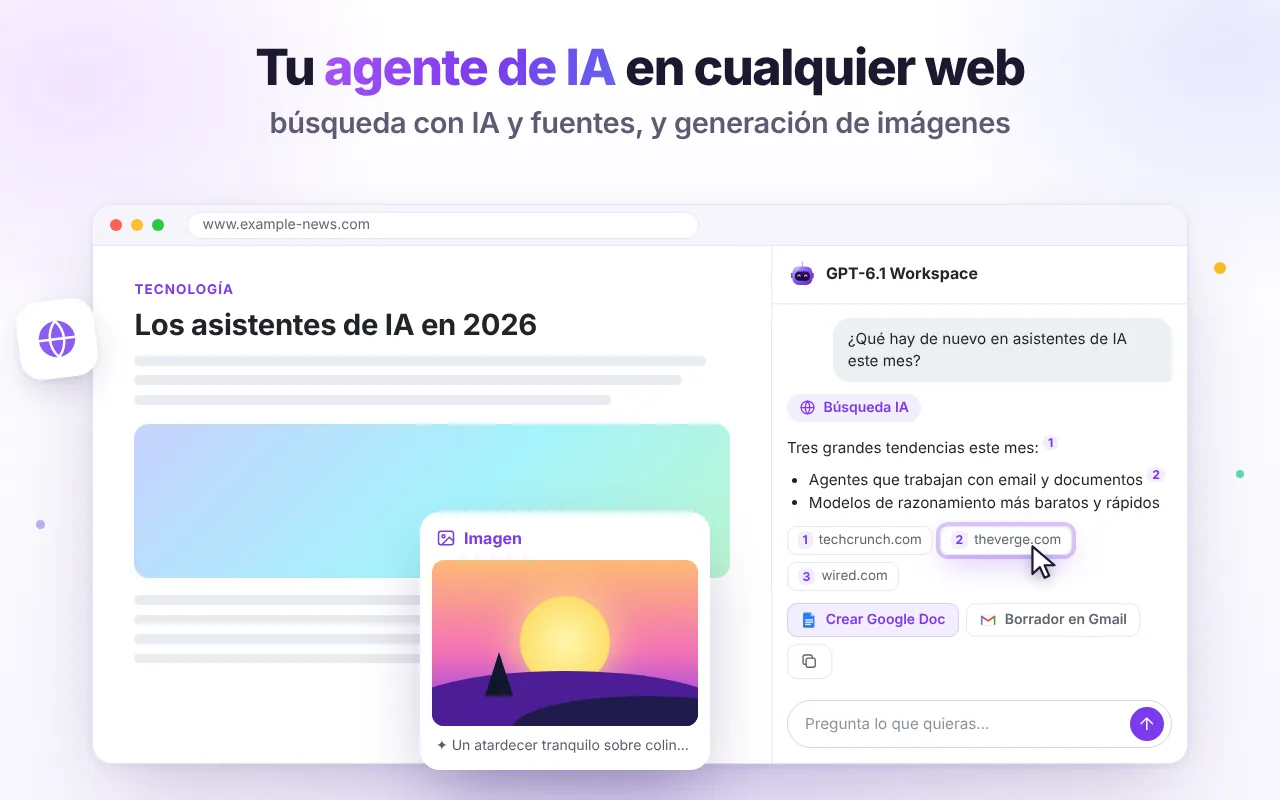 Chat de IA en cualquier web